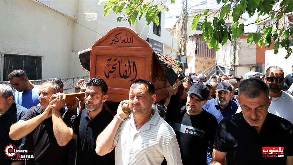 بلدة طربيخا شيعت الفقيد الغالي المرحوم سهيل نمر حسن 